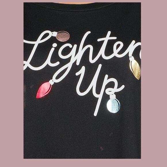 Secret Treasures Women’s Holiday Lighten Up Pajama Set Christmas Size M - Picture 3 of 5